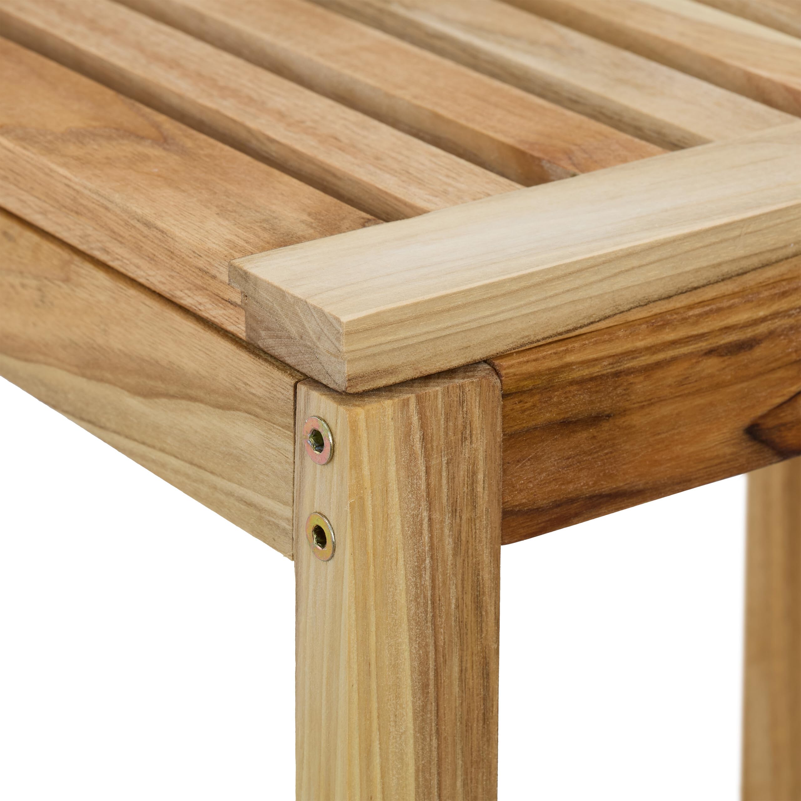 Relaxdays, Sgabello in Legno da Bagno, Sgabellino Multiuso Cucina, Tavolino da Divano, HxLxP: 46 x 40 x 30 cm, Naturale