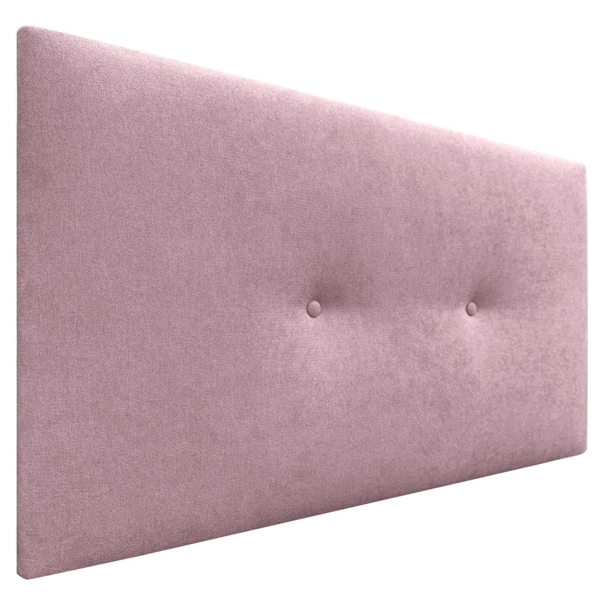 DHOME Cabecero de Polipiel o Tela Acualine Liso con Botones Tapizado de Alta Gama Cabezal Lujo Cama Dormitorio Moderno Acolchado (Tela Salmón, 90x50cm (Camas 80/90))