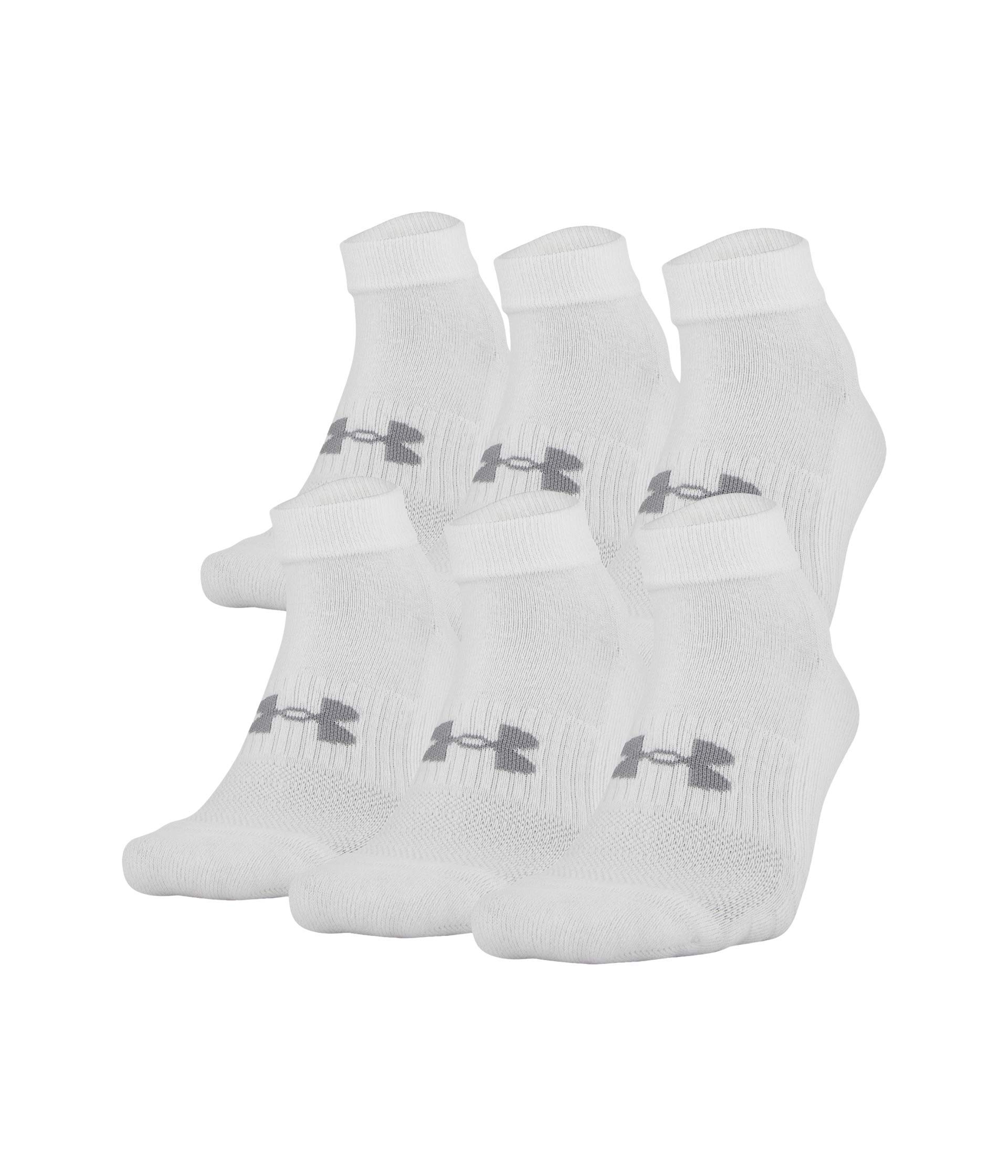 Under Armour Training Cotton Low Cut Socks, Multipairs Calcetines Unisex adulto (Pack de 6)
