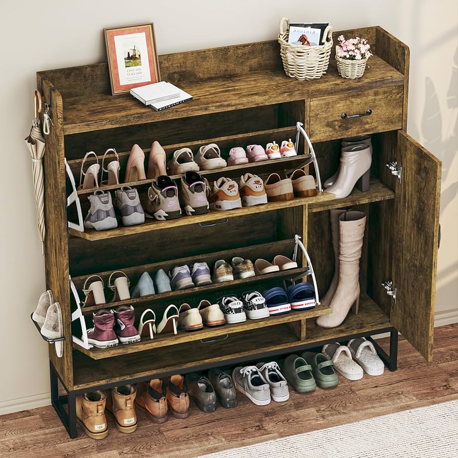 3点セットNEIGHBORHOOD CI/P SNEAKER STORAGE 2 Amazon.com: MOYIPIN Shoe Rack Storage Organizer, Double Row