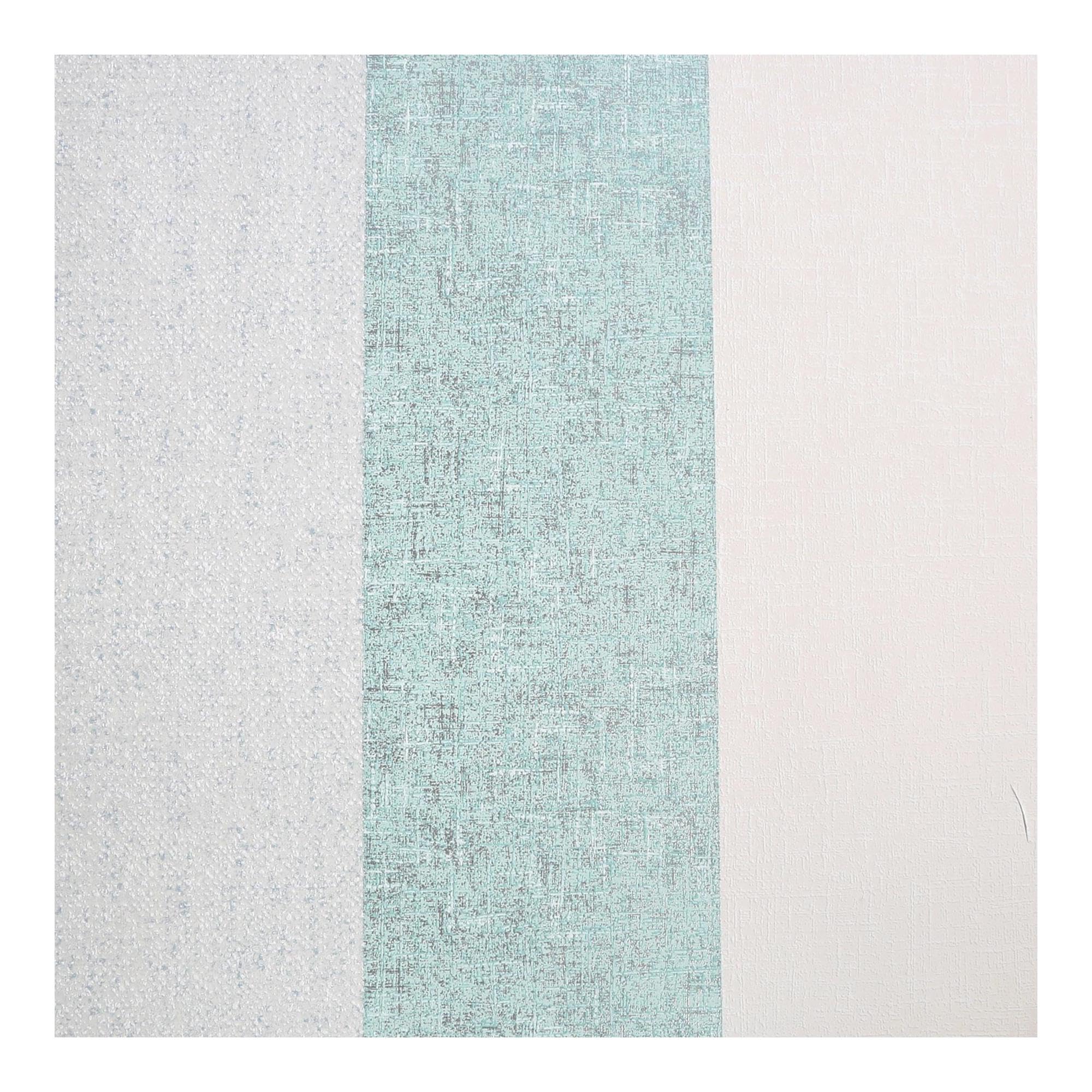 Superfresco Blue And Neutral Meadow Stripe Wallpaper