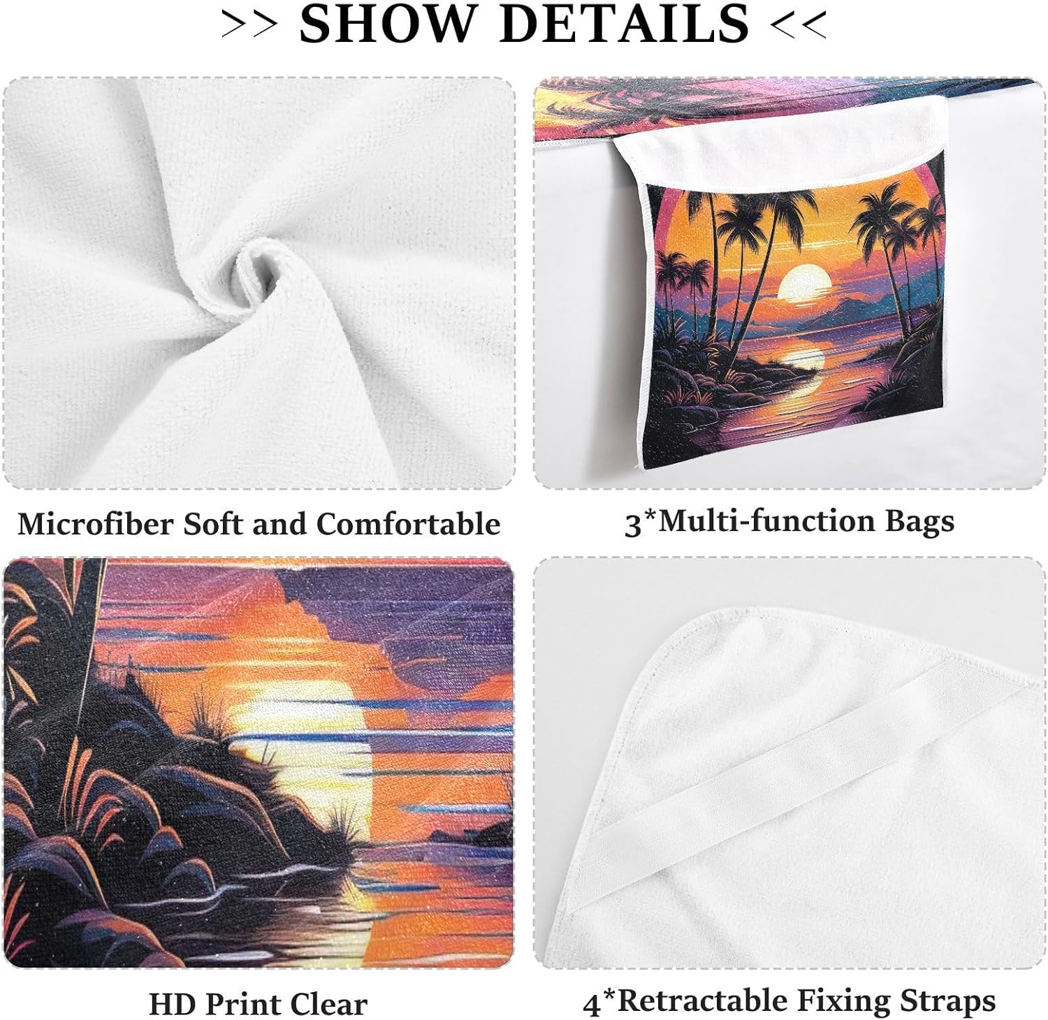 FRMG Hawaii Beach Patio Chaise Lounge Covers Beach Chair Cover Beach Chair towel lounge chair towel cover A0900130a