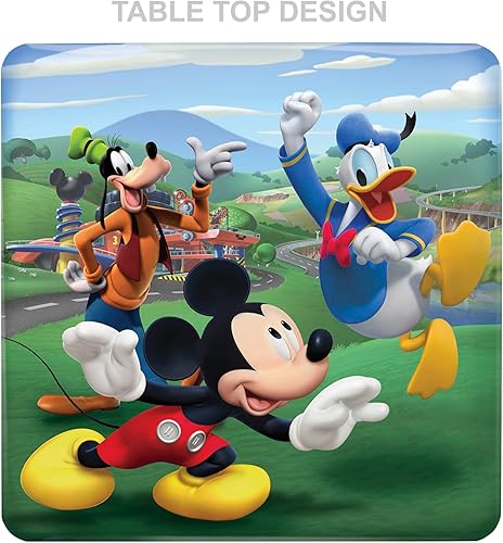 Miniatura 3 de Mickey Mouse Juego de mesa y silla para niños pequeños de 24 a 48 meses, incluye 1 mesa y 1 silla [Exclusivo de Amazon] Mesa: 20 pulgadas de largo x