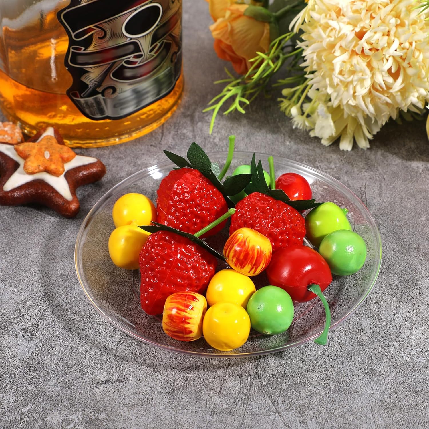 200Pcs Clear Plastic Dessert Plates 5.1 Inch Disposable Cake Plates Small Party Dishes Bulk Clear Round Dishes for Wedding Dinner Appetizers BBQ Travel Catering Events - Image 4