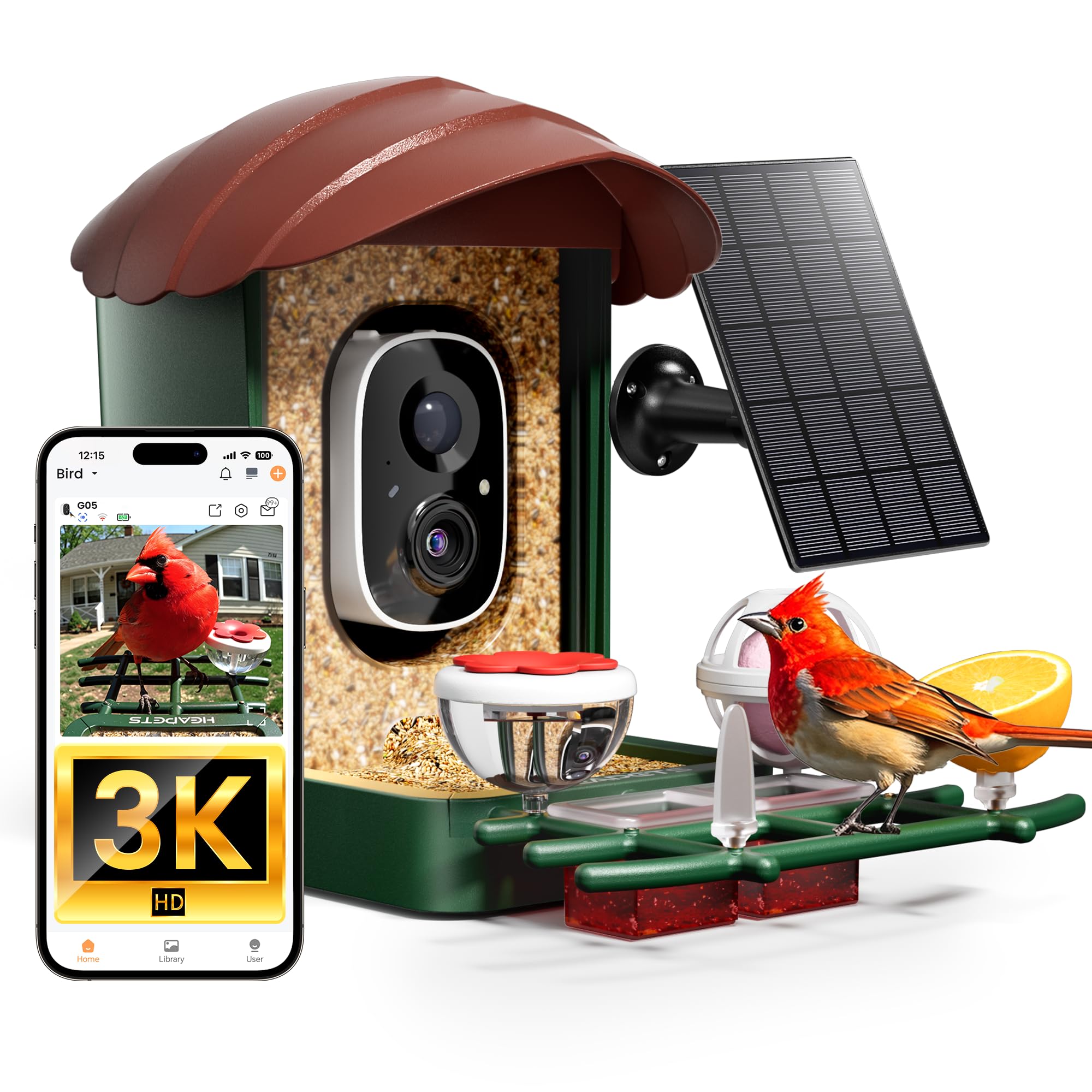 HEAPETS Bird Feeder Camera