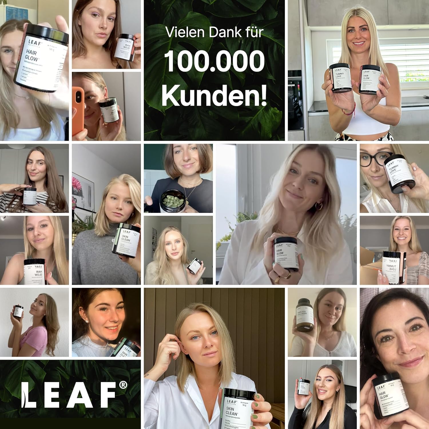LEAF HARMONY BALANCE Kapseln Frauen – Meno Komplex Wechseljahre mit Ashwagandha, Zitronenverbene, Vitamin B6 zur Regulierung der Hormontätigkeit – 60 vegane Kapseln, made in Germany