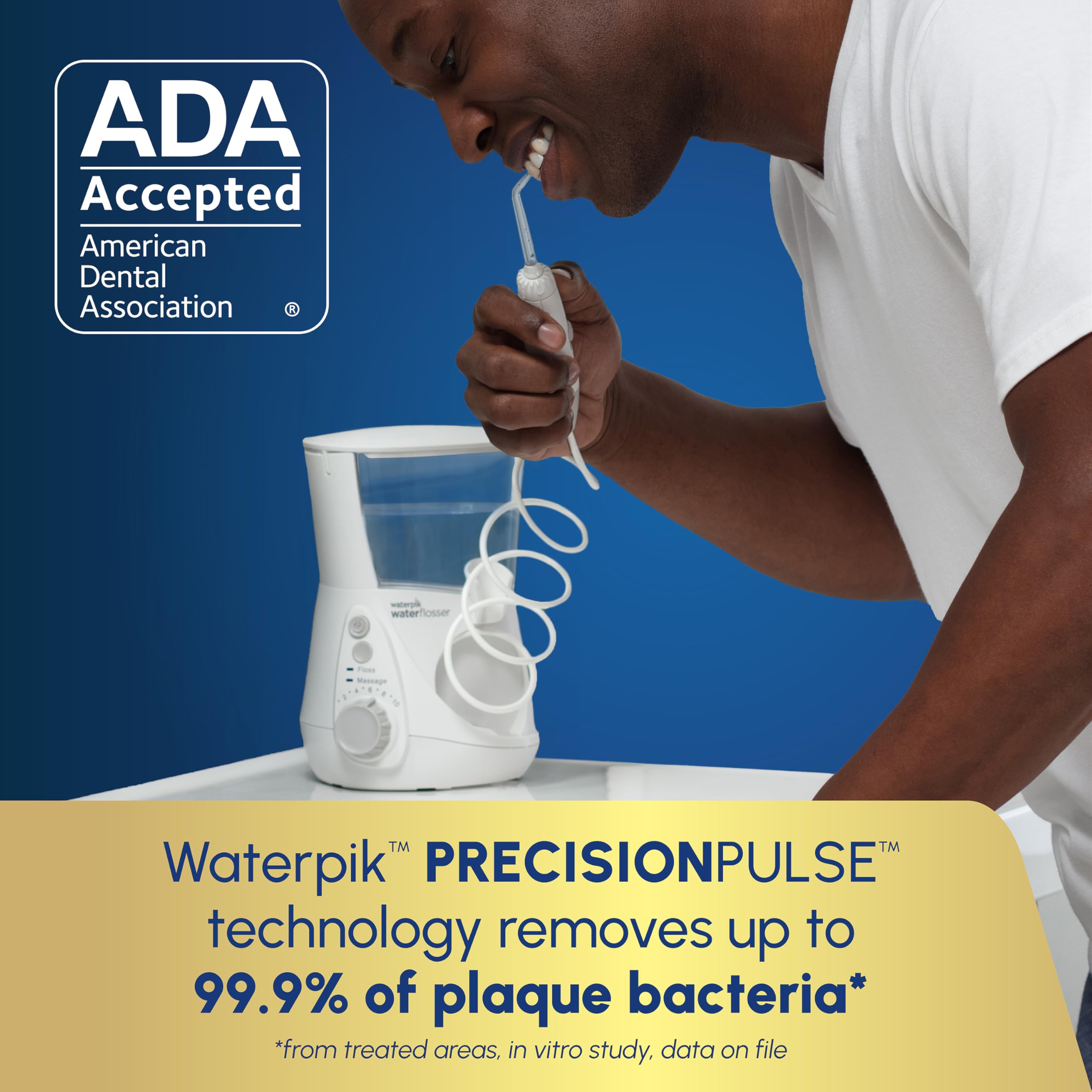 Amazon.com: Bundle with Waterpik Aquarius Water Flosser, White WP
