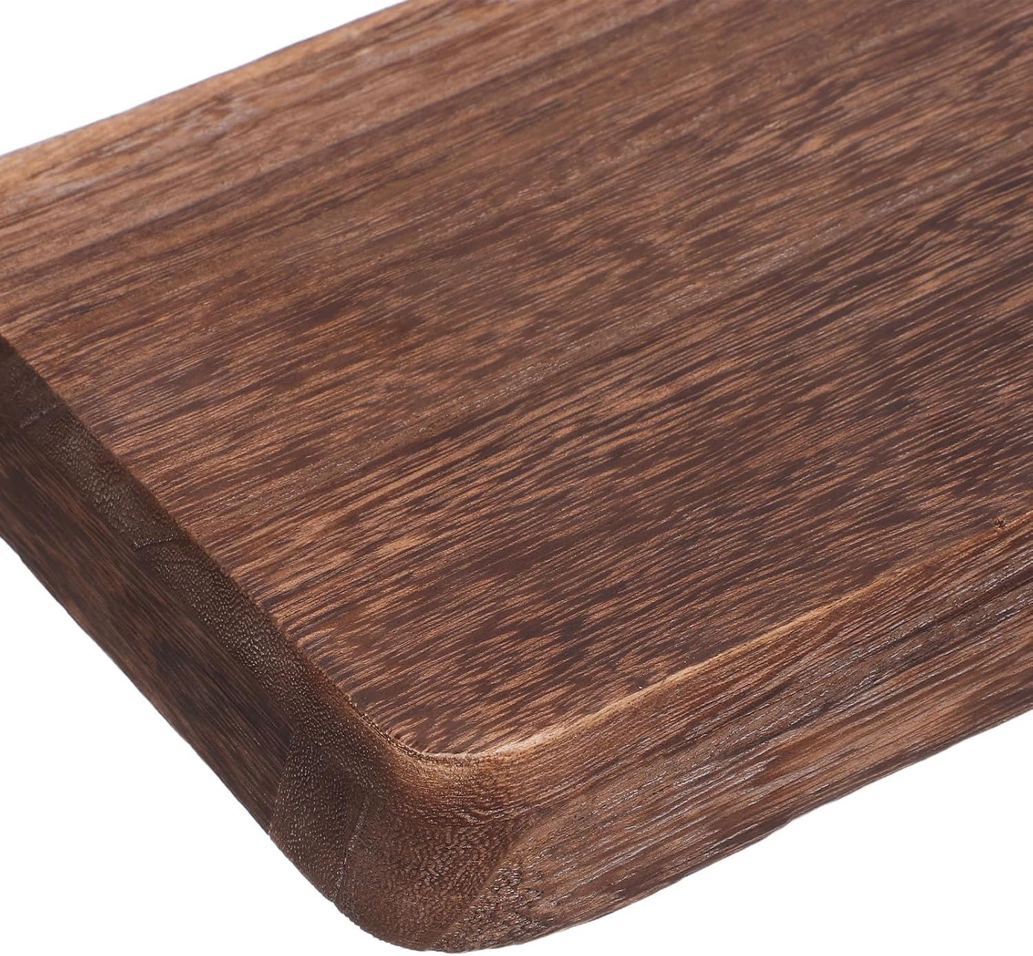 KICHOUSE Rustic Farmhouse Wooden Serving Tray Rectangular Kitchen Decor Platter Decorative Centerpiece for Coffee Table Dining and Entertaining