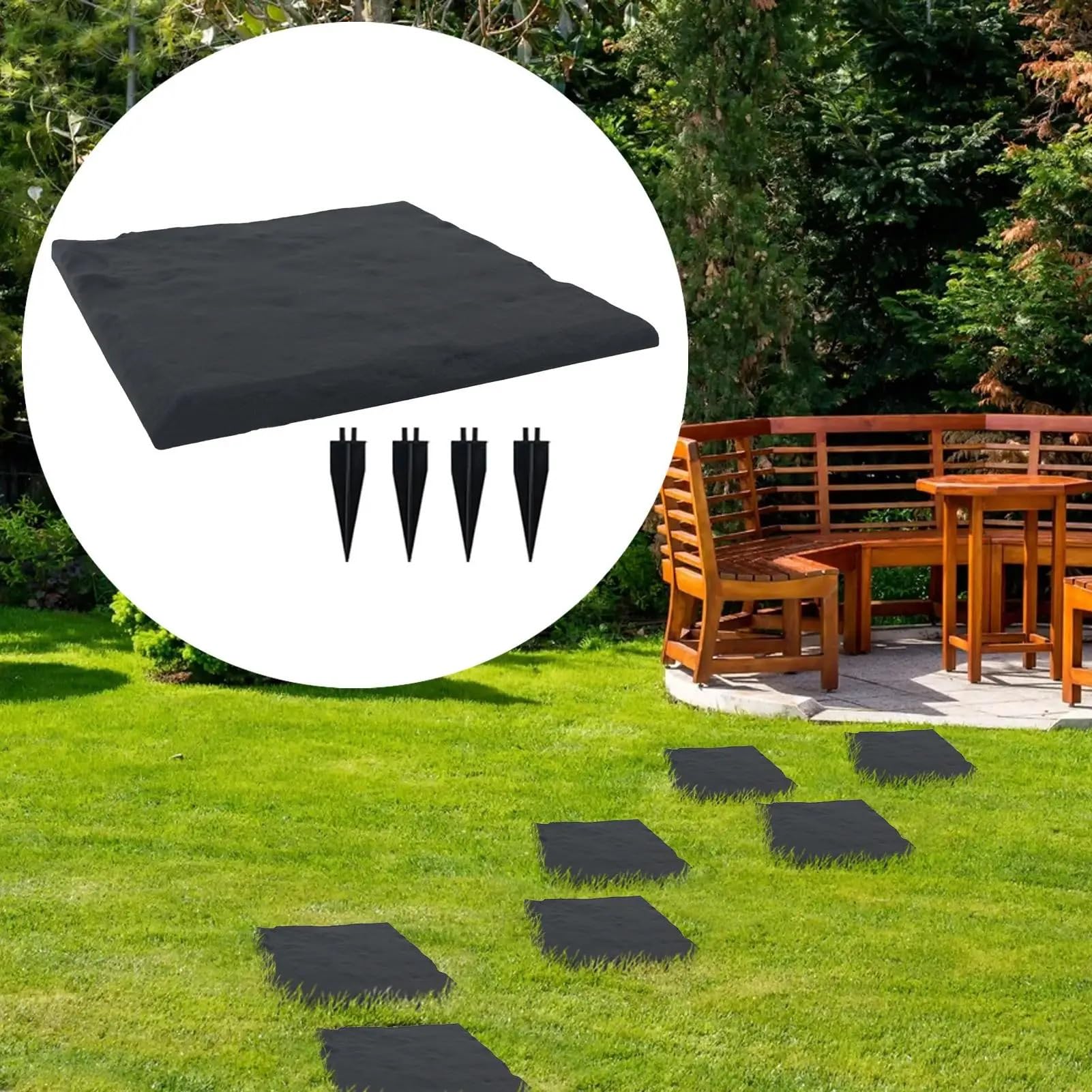 Pas Japonais Jardin Pavés de pavés tremplins jardin