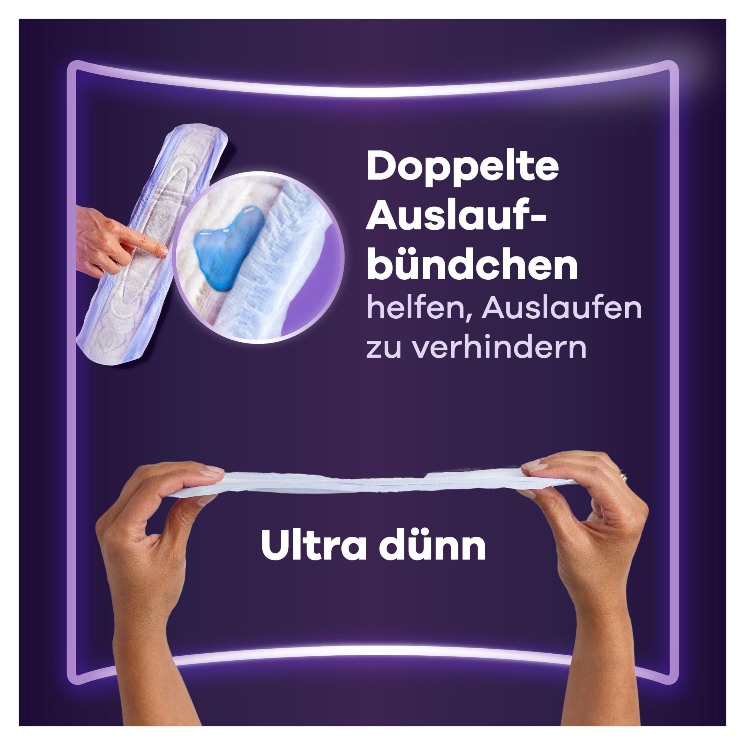 Always Discreet Inkontinenzeinlagen für Frauen Ultimate Nacht 48 Stück Extra Sicher und Diskret | Extra Sicher, Diskret