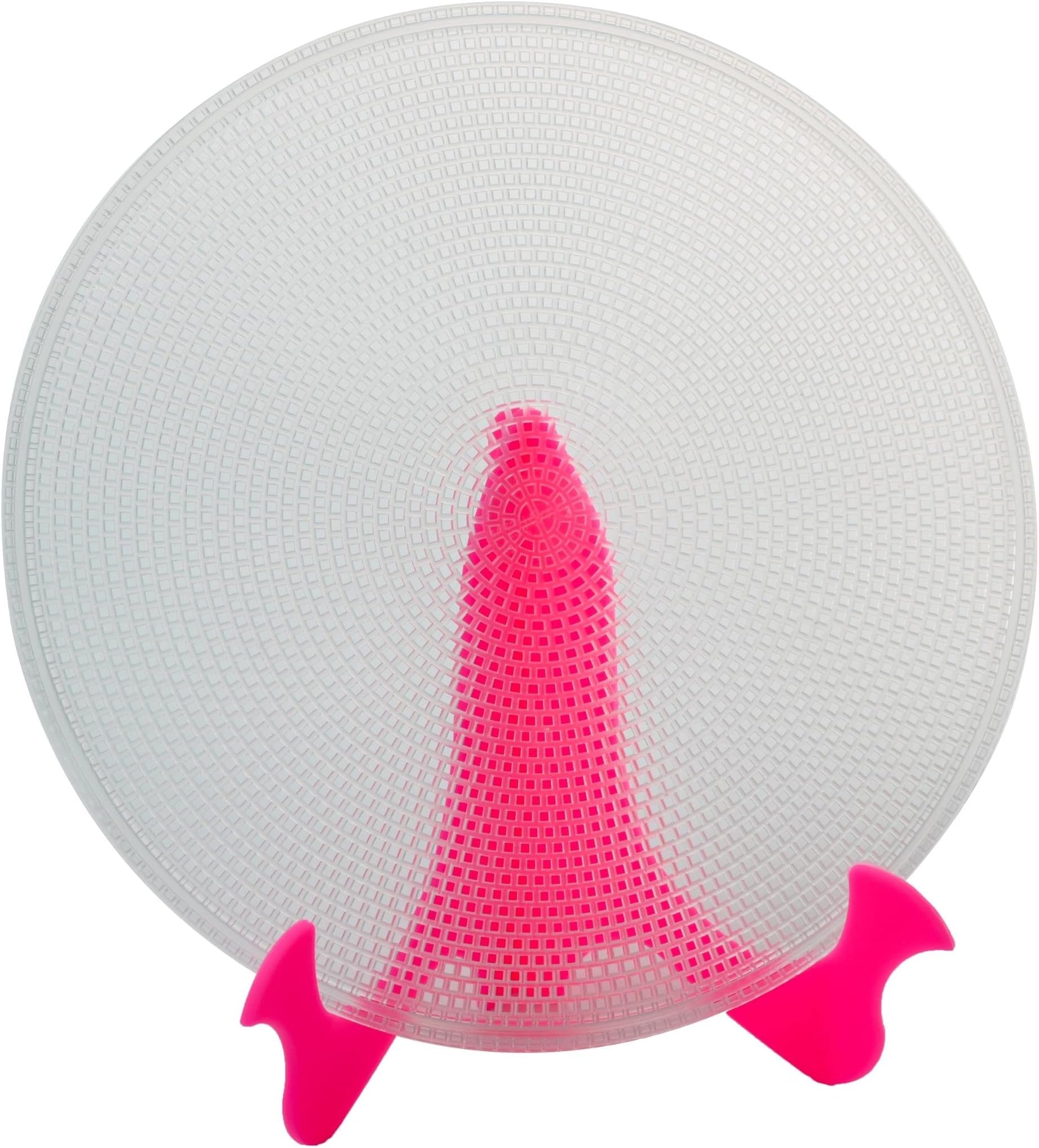 TANISA Rice Paper Wrapper Tray 10 Round Mesh Trays and 1 Collapsible Stand for Spring Rolls, Egg Rolls Making