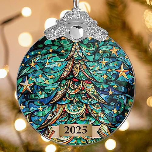 Miniatura 2 de Adorno de Navidad 2025, decoración navideña cristiana, adornos para árbol, adornos de árbol, arte colgante acrílico, adorno de Navidad 2025, adornos