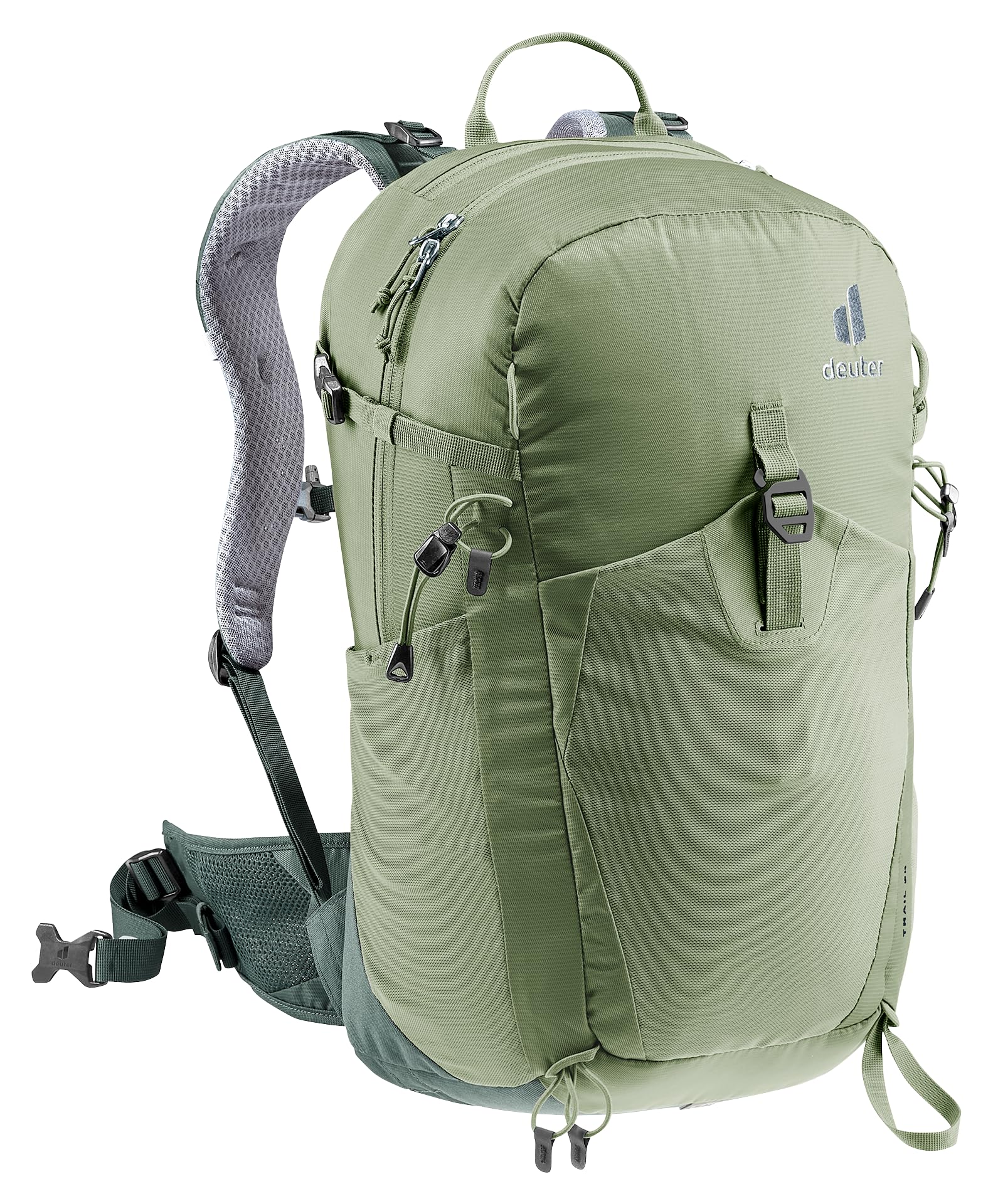 deuter Trail 25 plecak trekkingowy i Via Ferrata, Grove-ivy, 25 L, Minimalistyczny
