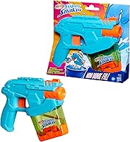 Nerf Super Soaker Mini Dunk-Fill Water Blaster - Instant Dunk & Go Fill Tank, 3.4oz Capacity, Kids Outdoor Water Gun Ages 6+