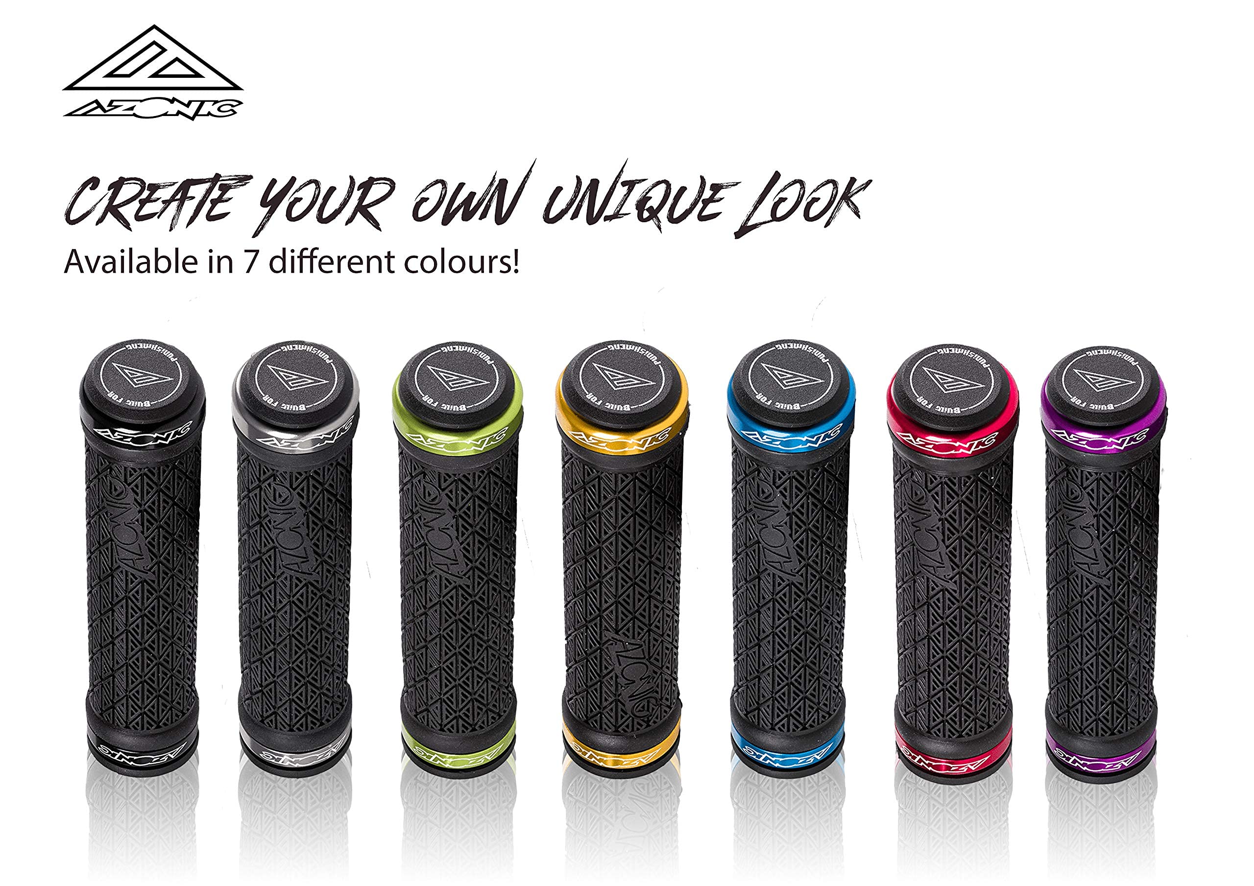 AZONIC MTB Griffe - Extra Griffig Für Downhill & BMX