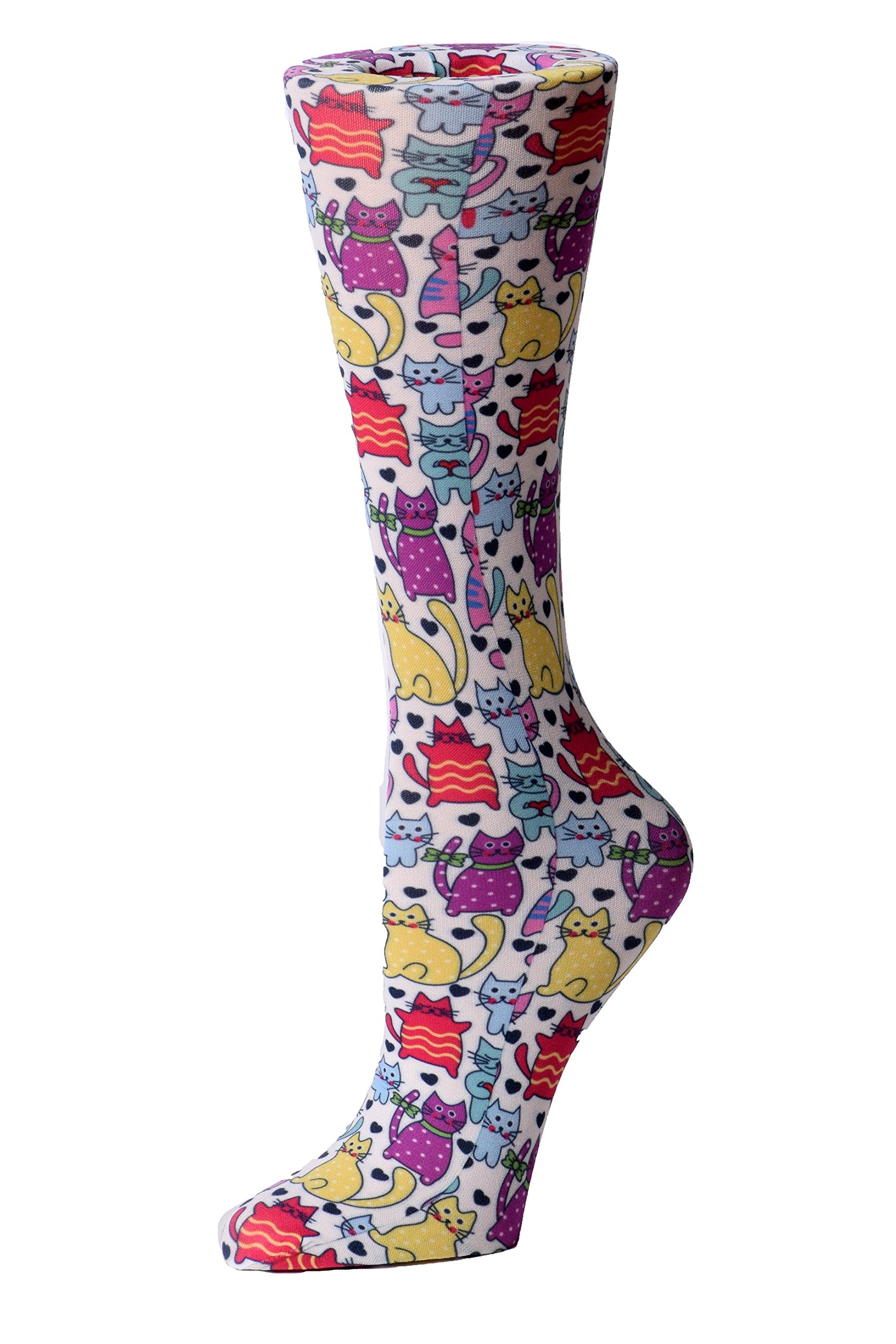 Cutieful womens Compression Sock, Black Butterfly, 5-11 — view 10