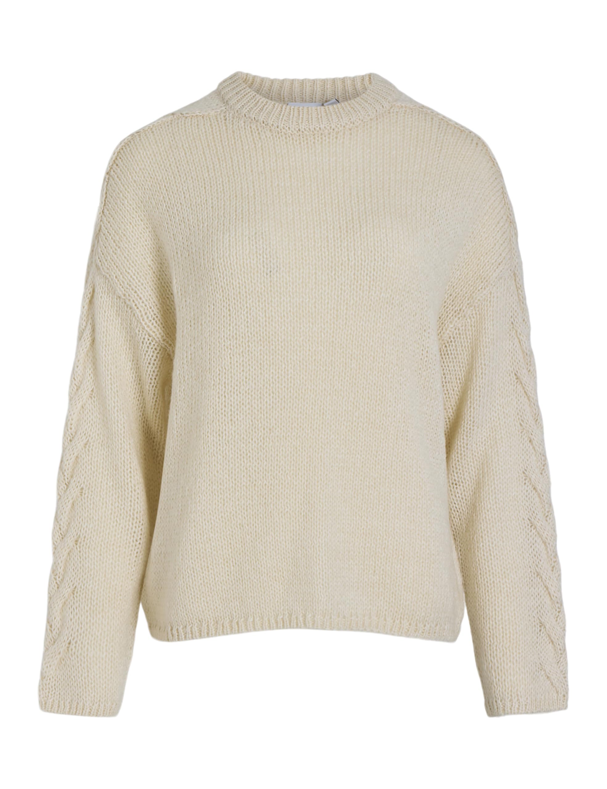 Vila Vimoyano L/S High Neck Knit Pullover, Birch, L