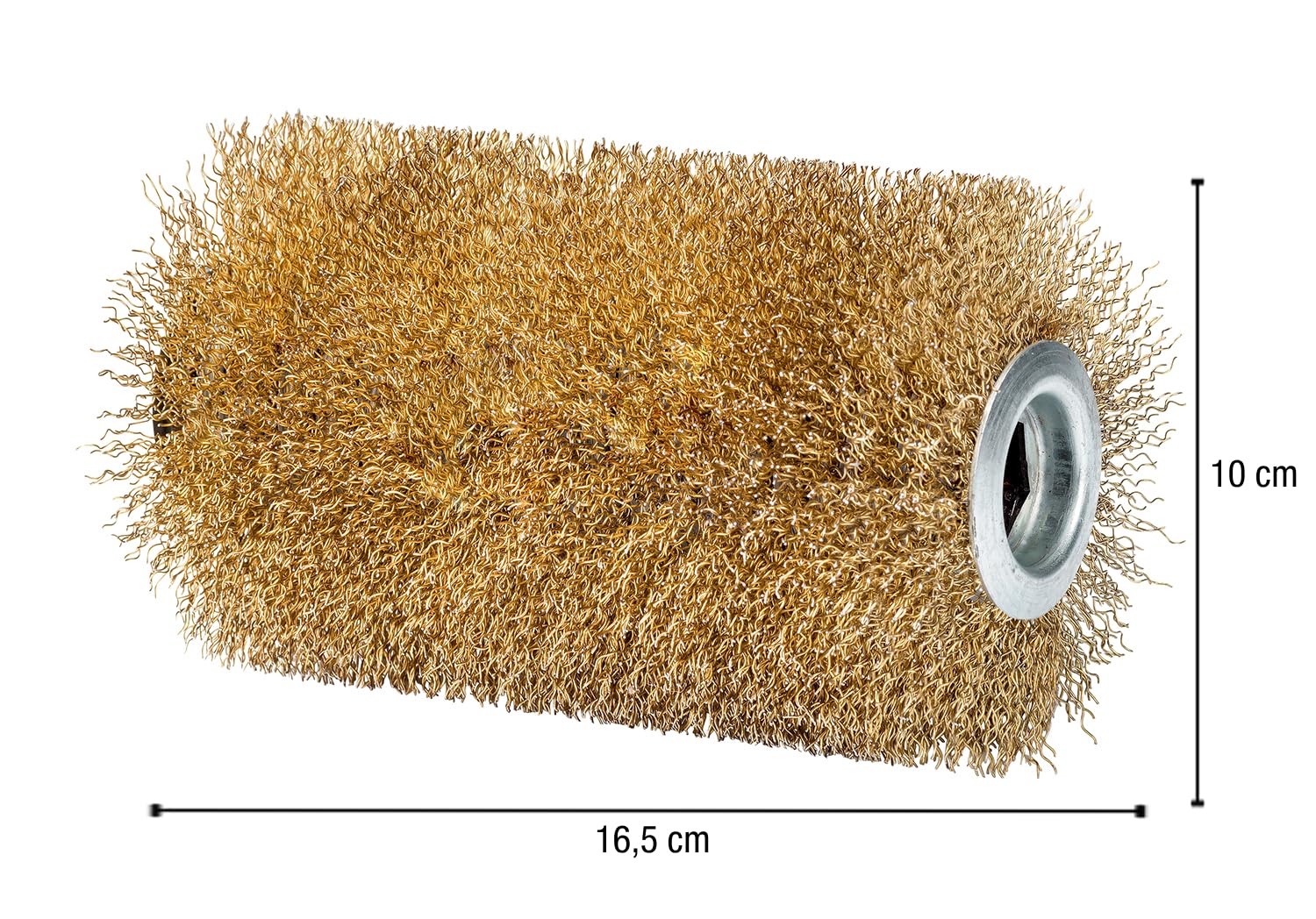 GLORIA Steinbürste PRO | Drahtbürste für Pflastersteine & Steinplatten | Zubehör für MultiBrush Reinigungsbürste | Moosentferner | Terrassenreiniger | Robuste Bürste zur Fugen- & Flächenreinigung