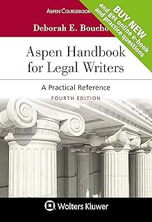 Aspen Handbook for Legal Writers: A Practical Reference (Aspen Coursebook)