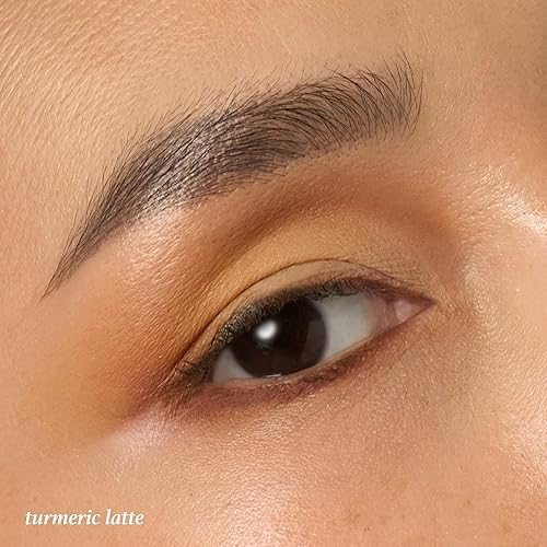 Miniatura 7 de Julep Paleta de polvos de sombra de ojos 101 Pro - Turmeric Latte - Sombras de ojos mate y brillantes de 7 tonos - Ideal para viajes - Paleta de