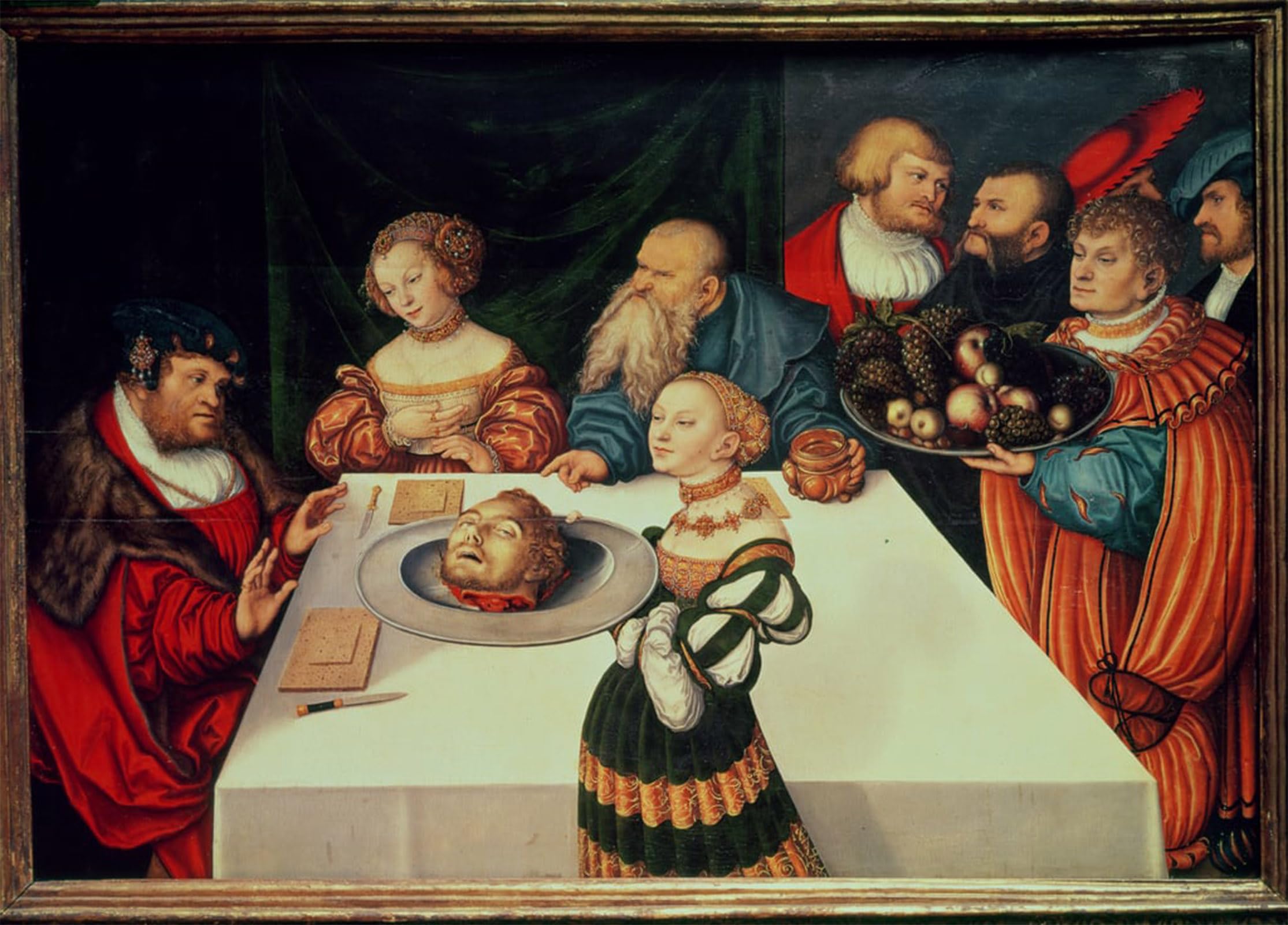 Affiche Hercule combattant l'hydre de Lerne Cranach tableau décoration murale