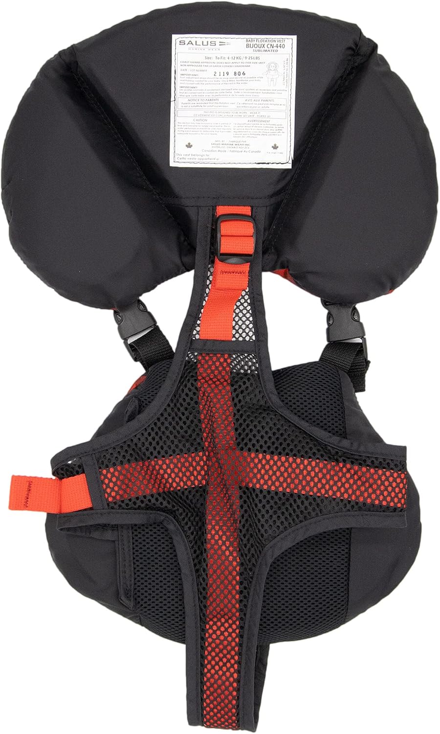 Salus Marine Bijoux Baby Vest - Canadiana, One Size