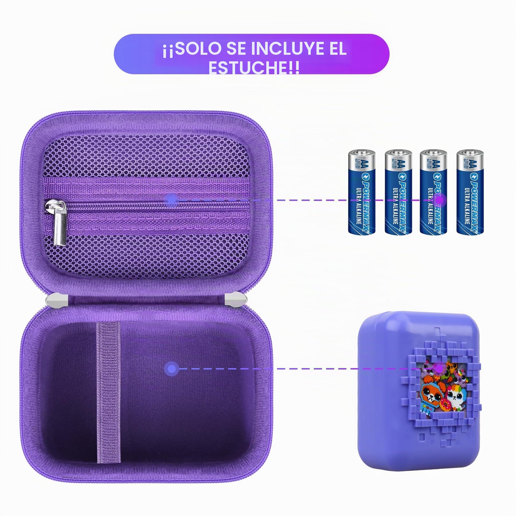 BOVKE Funda de Transporte para Bitzee Digital Pet y Magicals