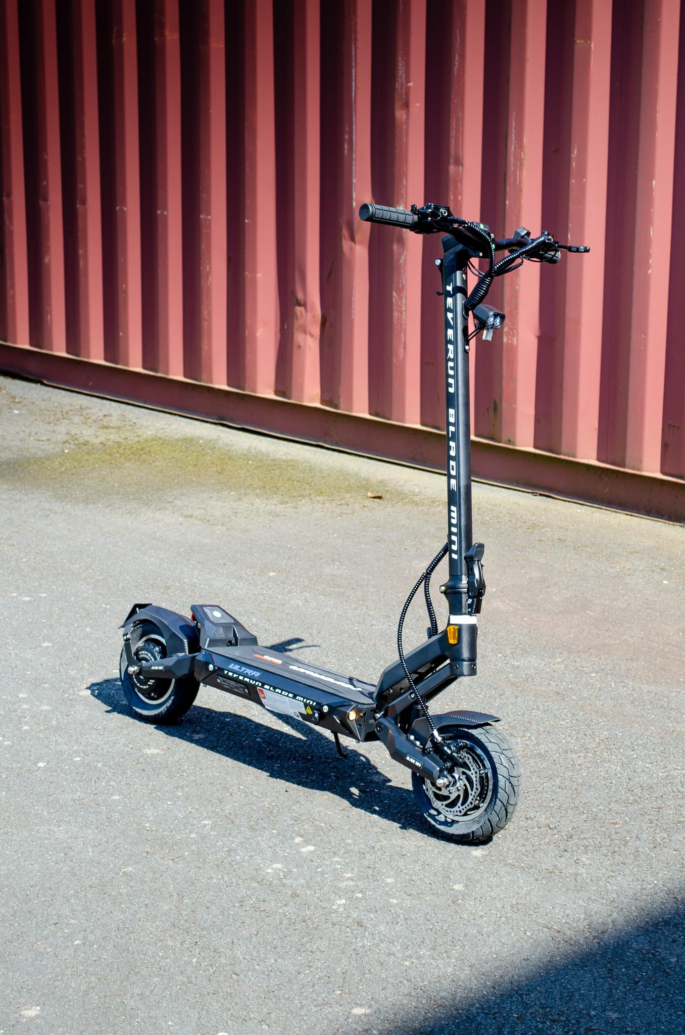 Teverun Trottinette Électrique Blade Mini Ultra, Noir Carbone