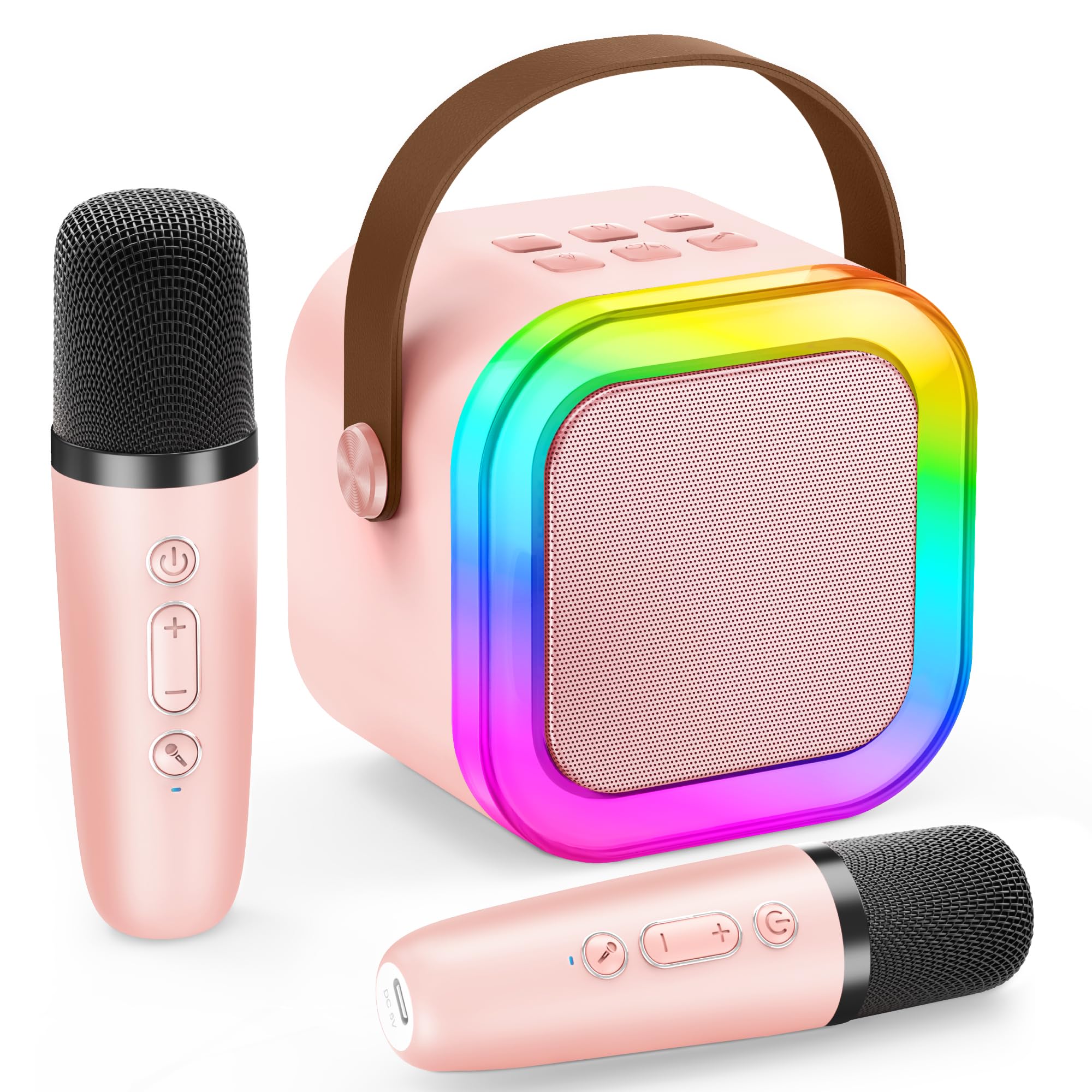 Pinkcolor Music Player MP3 Player for Kids Small Player, Music Recorder