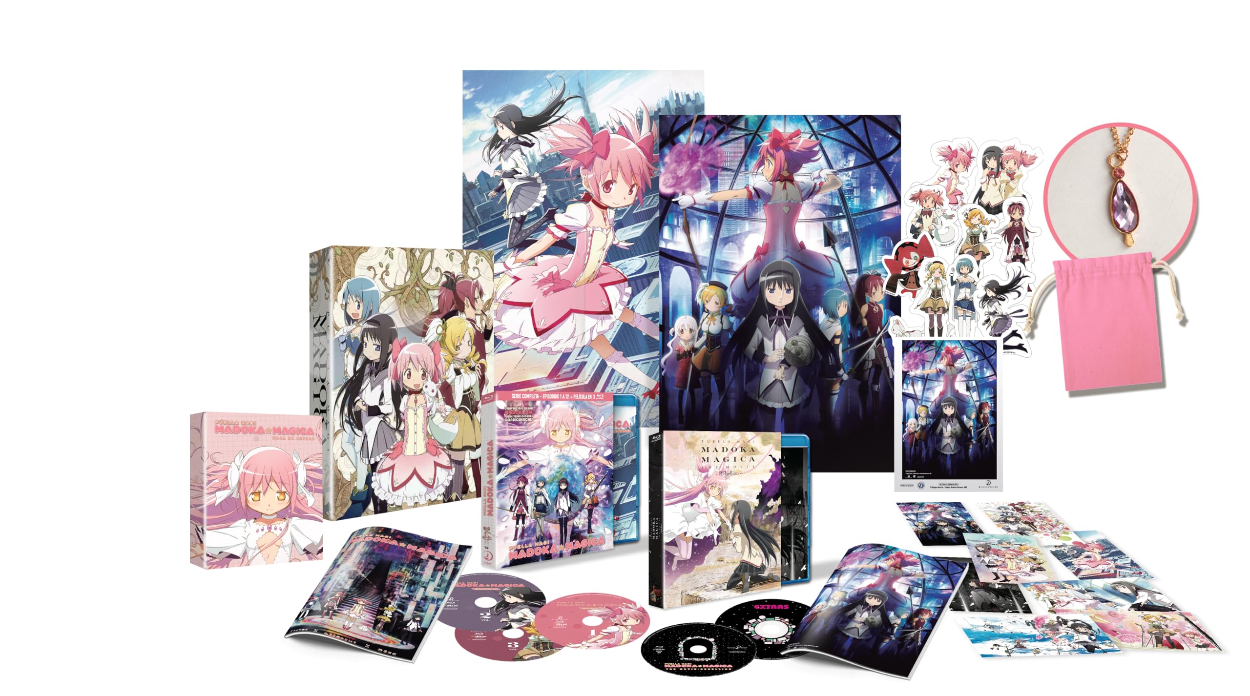 Puella Magi Madoka Magica Edición Coleccionistas. Bluray