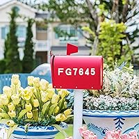 Vista 7 de 120 calcomanías reflectantes de números y letras para buzón, 2 pulgadas, autoadhesivas con letras mayúsculas, calcomanías digitales reflectantes