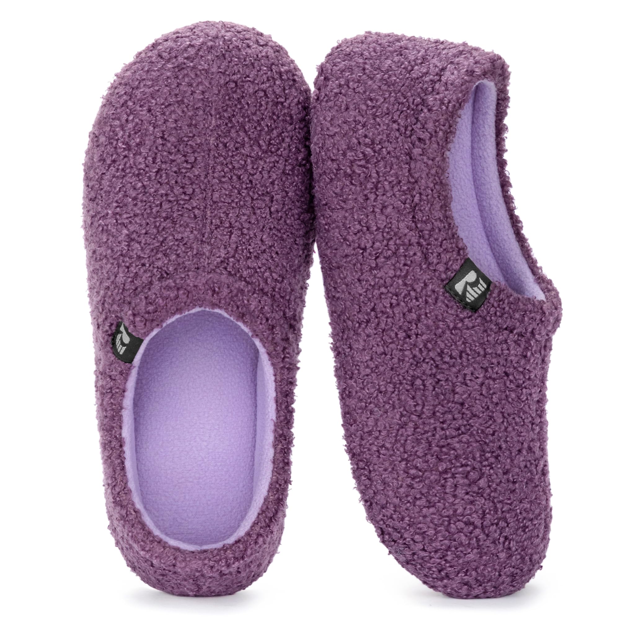 RockDove Pantofola da Donna in Pile Teddy con Schiena Chiusa per Interni