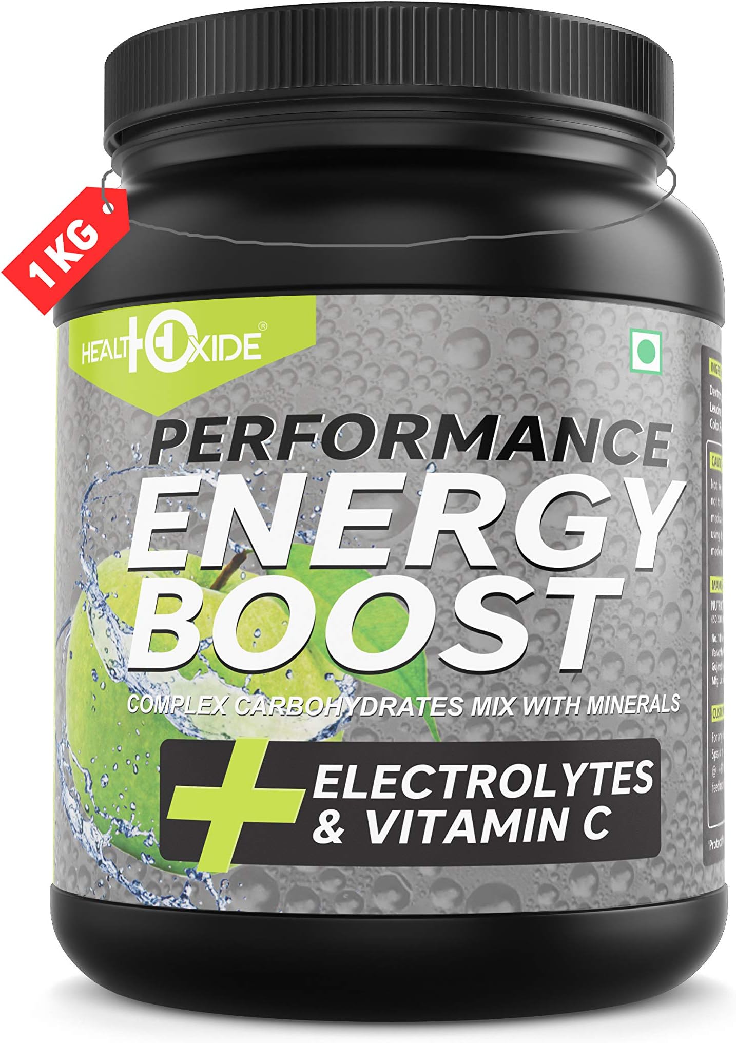 Nutricore's ENERGY BOOST Extra Power Energy Drink (APPLE) - Size : 1 KG