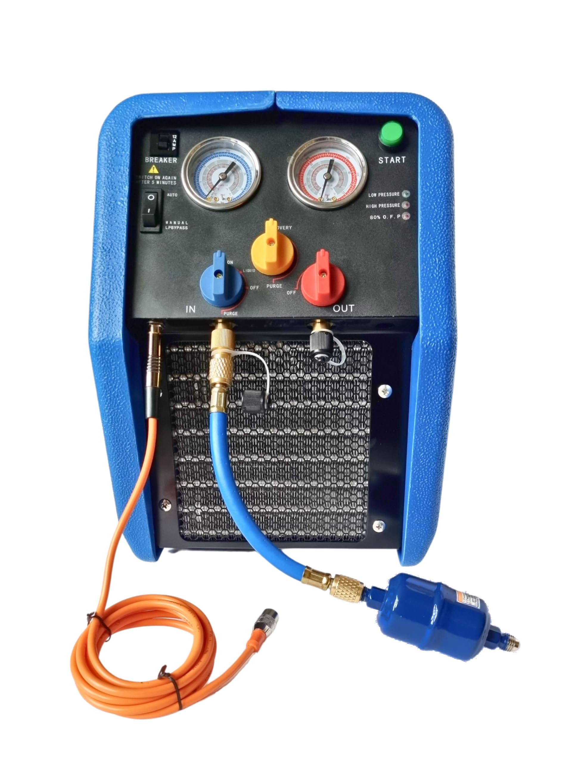 Máquina de recuperación para refrigerantes R32 R134a R404a R1234yf HFC CFC