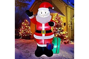 7 Ft Christmas Inflatable Santa Claus