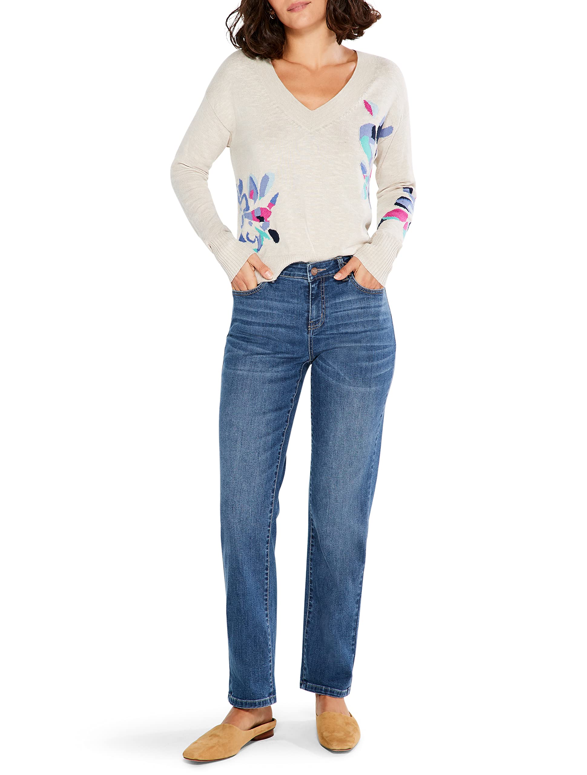NIC+ZOEWomen's Blooming Short V Sweater