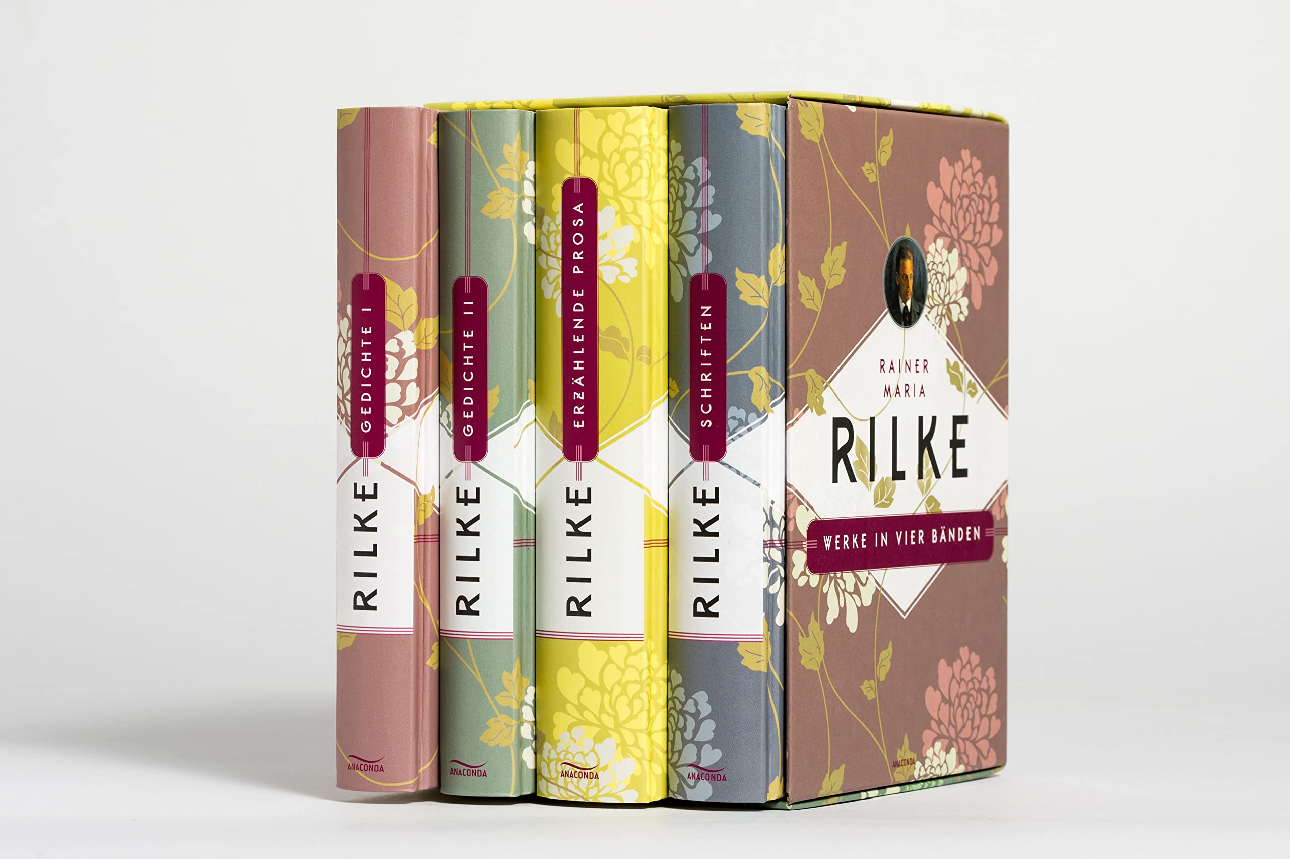 Rainer Maria Rilke, Werke in vier Bänden (Gedichte I - Gedichte II - Erzählende Prosa - Schriften) (4 Bände im Schuber)