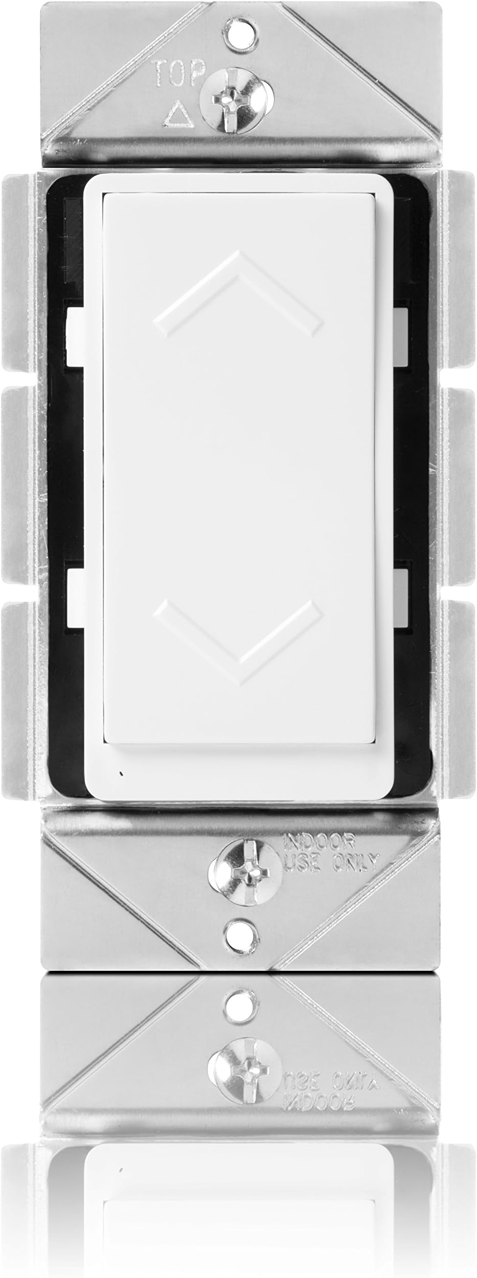 ENERWAVEZB500D ZigBee Dimmer, Smart Dimmer Switch, In-Wall ZigBee Dimmer Switch, Dimmer Switch for LED and CFL, Interchangeable Face Covers