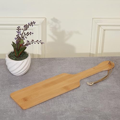 Miniatura 5 de Paleta de bambú, pala suave y duradera de 14 pulgadas