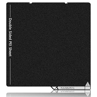 Build Plate Kobra X/Kobra S1 Plate Hot Bed PEI Heat Bed Double Sided Textured Build Sheet Easy Removable Printer Bed Platform for Anycubic Kobra X/Kobra S1 3D Printer Accessories