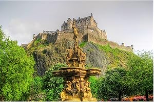 Enigmatic Edinburgh Castle Jigsaw: A 1000-Piece Puzzle Adventure