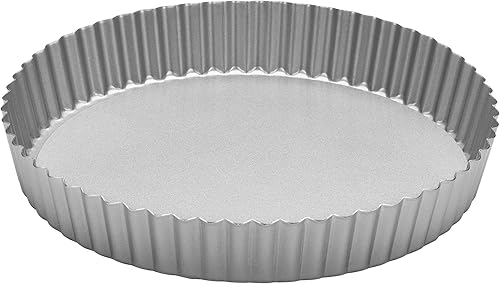 CUISINART AMB-9TRT Chef's Classic - Sartén antiadherente para tartas, 9 pulgadas, color plateado