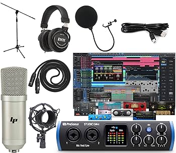 PreSonus STUDIO 24c USB-C オーディオインターフェイス Amazon.com: PreSonus Studio 24c 2x2, 192 kHz, USB Audio