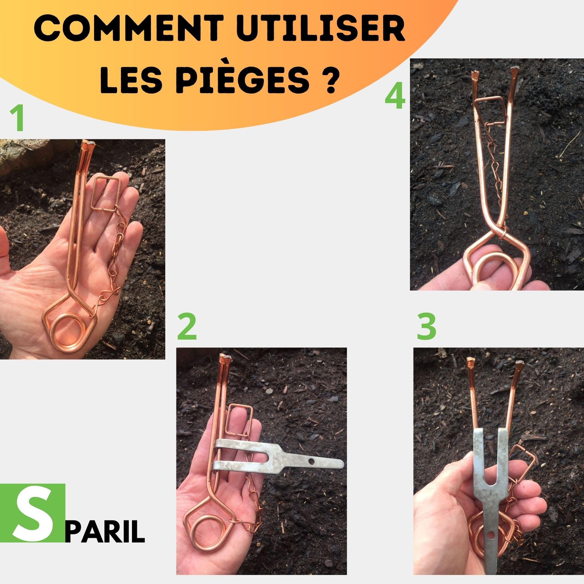 Trappole Per Talpe Putange per Arvicole o Topi Talpa (Set da 10). Accessori Anti Talpe Contro i Roditori. Non c'è Bisogno Di Petardi O Repellenti Ad Ultrasuoni Per Eliminare I Parassiti Dal Tuo Prato.