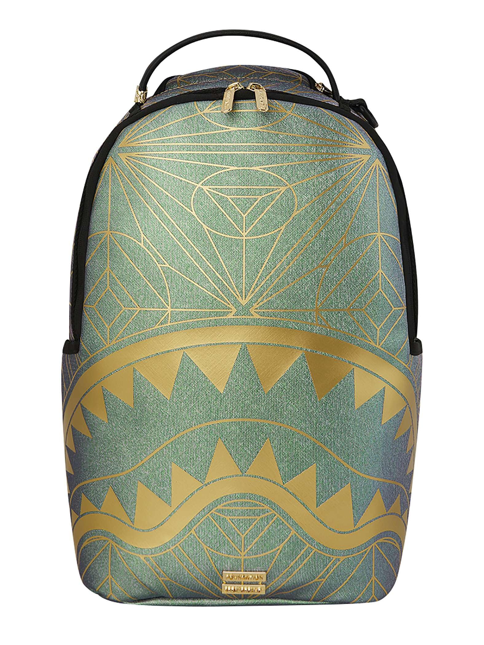 Sprayground Crystal Backpack, One Size, Multicolor, Polyester, 20 Liters, Laptop Sleeve, 18" H x 11.5" W x 6" D, For School and Travel