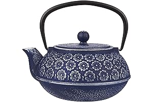 Juvale Japanese Cast Iron Teapot with Strainer for Tea Drinking