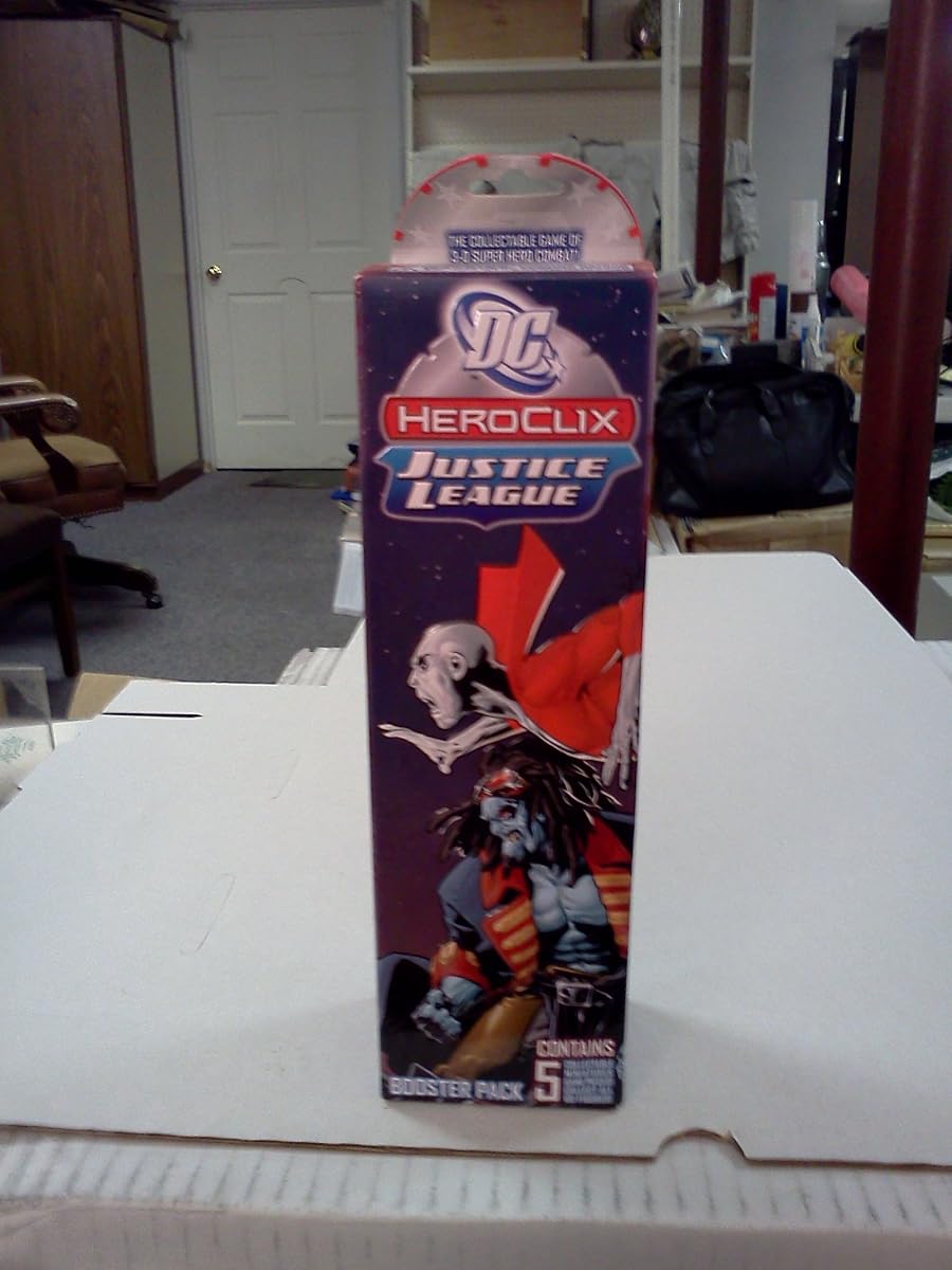 Paquete de refuerzo de la Liga de la Justicia de WizKids DC HeroClix