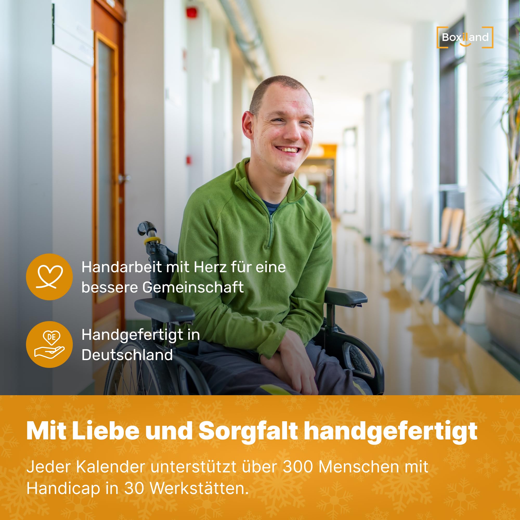 UMBRELLA® Früchte Nüsse Kerne Adventskalender 2025 – 24 Gesunde Snacks Vegan Trockenfrüchte Hergestellt in DE