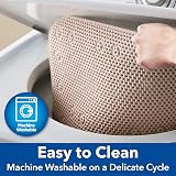 Clorox by Duck Cushioned Foam Bath Mat for Tubs, 17 in. x 36 in, Taupe – view 4