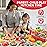 Comirth Play Food Sets for Kids Kitchen-80PC Pretend Food with 2 Kids Picnic Basket, Toy Food with Pizza Toy, Plastic Food Cutting Toys, Play Kitchen Accessories - Fake Food, Boys Girls Toddlers Gifts